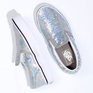 🪩SPARKLE Vans slipons! Brand new size 9.5 ladies ⚡️